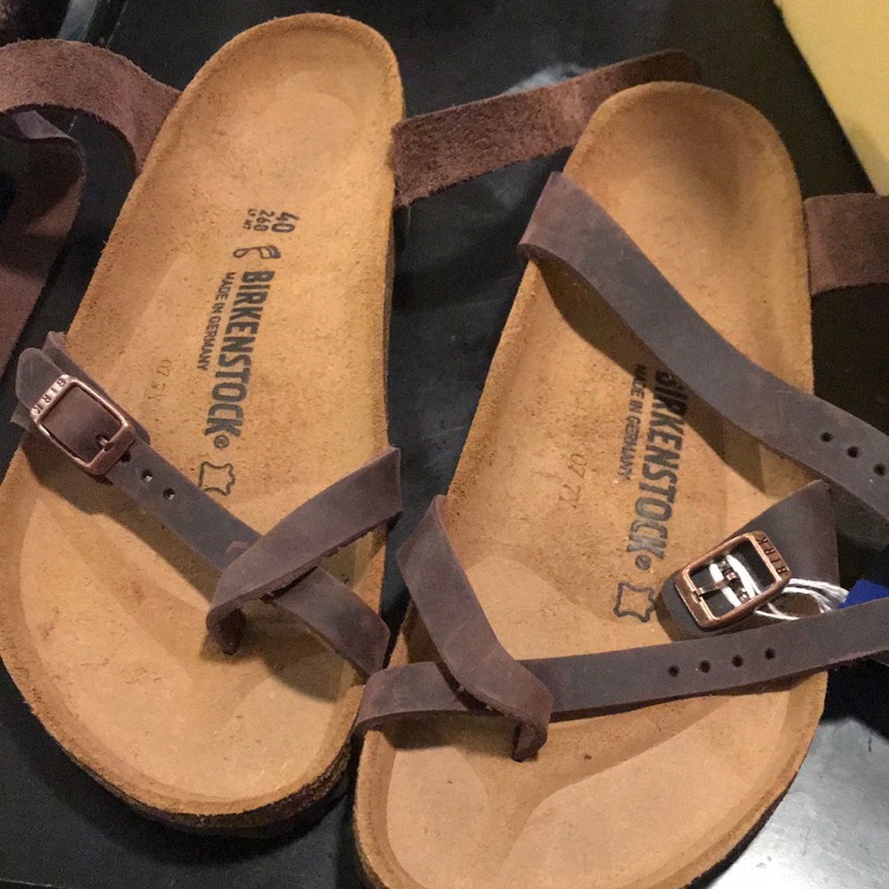 Birkenstock ankle wrap sandals